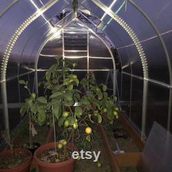 7x14 Growers Greenhouse, ClimaPod Spirit (6-mm twin wall polycarbonate)