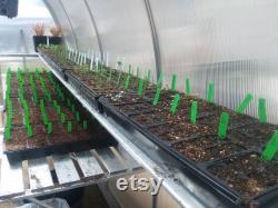 7x28 Growers Greenhouse, ClimaPod Spirit (6-mm twin wall polycarbonate)