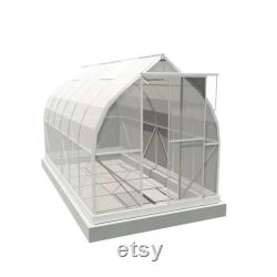 7x7 Growers Greenhouse, ClimaPod Spirit (6-mm twin wall polycarbonate)