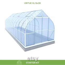 7x7 Growers Greenhouse, ClimaPod Spirit (6-mm twin wall polycarbonate)