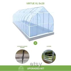 7x7 Growers Greenhouse, ClimaPod Spirit (6-mm twin wall polycarbonate)