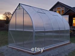 7x7 Growers Greenhouse, ClimaPod Spirit (6-mm twin wall polycarbonate)