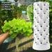 80 Pots Vertical Hydroponics Tower Set, Diy Hydroponic Growing System Home Gardening