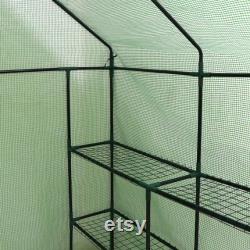 8 Shelves 3 Tiers Greenhouse Portable Mini Walk In Outdoor MINI Planter House