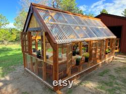 8' x 16' Greenhouse Plans, DIY, How to Build a Greenhouse