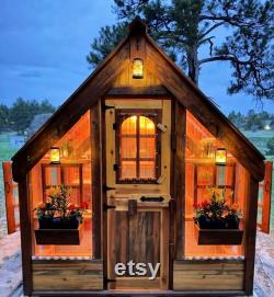 8' x 16' Greenhouse Plans, DIY, How to Build a Greenhouse