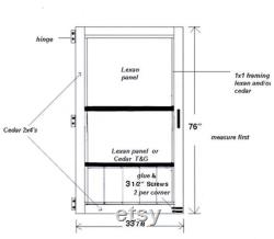 9 x 16 Greenhouse Plans. Polycarbonate covered, cedar framed, designed for high winds, hail and heavy snow loads. 8 Roof Vents, Spring Sale