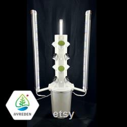 AYREDEN Aeroponic Garden Tower Complete Kit Everything you need to start growing fruits and vegetables indoor year round