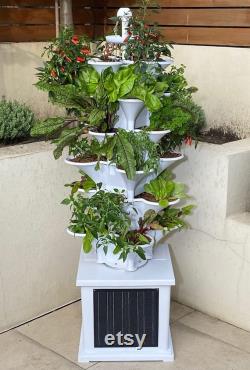 Acqua Garden 2 Innovative Vertical Growing System Solar Powered Self-Watering Fully Automated Complete Kitchen Garden