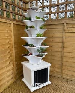 Acqua Garden 2 Innovative Vertical Growing System Solar Powered Self-Watering Fully Automated Complete Kitchen Garden