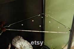 Acrylic corner shelf IKEA Greenhouse cabinet IKEA Rudsta wide compatible