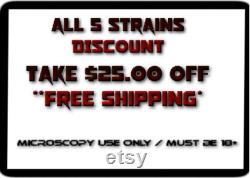All 5 strains discount free shipping