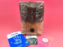 All-In-One Mushroom Grow Kit 1KG Grain Spawn Substrate Coco Coir Vermiculite Gypsum CVG