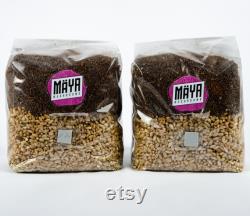 All-in-one Mushroom Grow Kit, 1.5kg Grain Spawn Coir Vermiculite Gypsum CVG