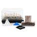 All-in-one Mushroom Grow Kit Includes Inflatable Monotub, 2lb Sterilized Grain Bag Injection Port, 4lb Cvg Bulk Substrate Bag