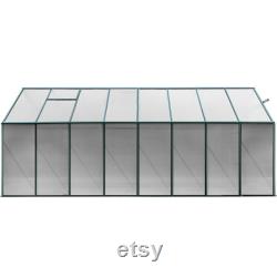 Aluminium Greenhouse Polycarbonate Green House Garden Shed 5.1x2.44M