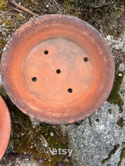 Antique Terra Cotta Bulb Pot with Cloche Top