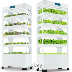 Automated LED Hydroponic Home Garden 72 Sites 85 Nursery Sites Pro Edition
