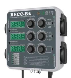 BECC-B2 Hydroponic Environmental Controller CO2 ppm control Grow Aquaponics Terrium Mushroom Greenhouse