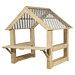 Backyard Playhouse Building Kit, Outdoor Playhouse Garden Structure Potting Bench For Kids