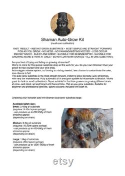Be you own shaman PABLO auto-grow kit (2 large size batch)