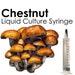 Chestnut Liquid Culture Mushroom Syringe Pholiota Adiposa Inoculation Mycelium Starter Culture