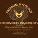 Custom Orders Of Bulk Ingredients Must Email For Pricing