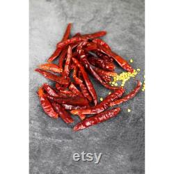 Chili Pepper Organic Seeds, 50 Count Very Hot Chili Pepper Seed, Real Seeds for Pot and Garden, Non-GMO Heirloom, Open Pollinated