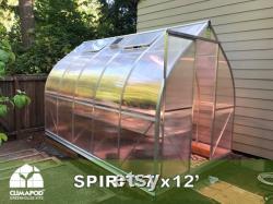 ClimaPod Spirit 7x12, Greenhouse series with 6 mm polycarbonate