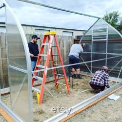 ClimaPod Spirit 7x12, Greenhouse series with 6 mm polycarbonate