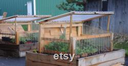 Cold Frame Ground Unit with Automatic Vent