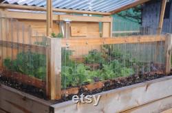 Cold Frame Ground Unit with Automatic Vent