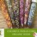 Colorful Indian Corn Organic Seeds, 10 Count Indian Corn Seed, Indian Corn Plant Seeds For Pot And Garden, Non-gmo Heirloom