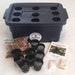 Complete Hydroponic System 9 Site 3 Gal Complete With Nutrients Net Pots And Starter Plugs Free Shipping