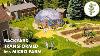 Couple Growing Food Year Round In A Backyard Permaculture Micro Farm With Geodesic Dome Greenhouse