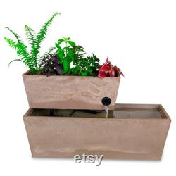 Create a Serene Water Garden with Aquasprouts Fountain Hydroponic System
