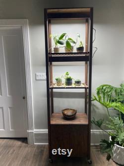 Custom Grow Shelves. Build Your Own Full Spectrum LED Grow Shelf. Indoor Growing Stand