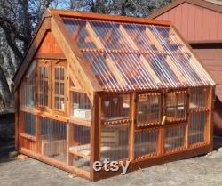DIY 8 x 10 Greenhouse Build. Included are Both METRIC and IMPERIAL Measurements