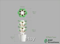 DIY Hydroponic Tower Parts Kit