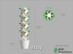 DIY Hydroponic Tower Parts Kit