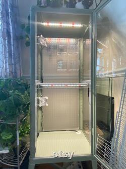 DIY Ikea Greenhouse Modification Kit Fabrikor Tall Horizontal Shelf
