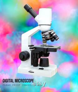 Digital Microscope Perfect for Mycological Research Clear Crisp Images 1.3MP, 1000x