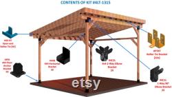 Diy Iron Open End Rafter Tie Bracket Rafter Bracket Joist Bracket Universal rafter bracket
