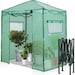 Eagle Peak 6 'x 4' Portable Walk-in Greenhouse Instant Pop-up Fast Setup Indoor Outdoor Plant Gardening Green House Canopy