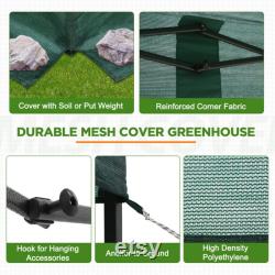 EAGLE PEAK 8x6 Walk-in Shade Cloth Cover Pop up Greenhouse