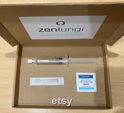 Enoki Mushroom Liquid Culture Flammulina velutipes 10ml Syringe