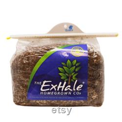 ExHale Homegrown CO2 Original CO2 Bag for Indoor Grow Rooms and Tents Great for Indoor Grow Rooms CO2 for Grow Tents 4 lbs. (3 Pack)