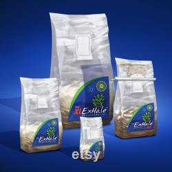 ExHale Homegrown CO2 Original CO2 Bag for Indoor Grow Rooms and Tents Great for Indoor Grow Rooms CO2 for Grow Tents 4 lbs. (3 Pack)