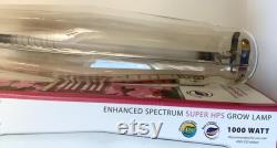 Eye Hortilux 1000 Watt Enhanced Spectrum Super HPS Grow Lamp Set of 2 NEW