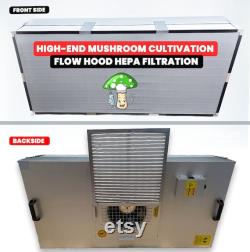 FFU Mushroom Mycology Flow Hood 2x4ft HEPA14 Fan Filter Unit